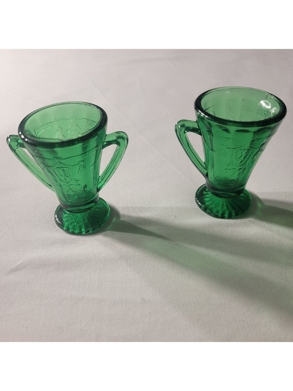 Green Depression Glass